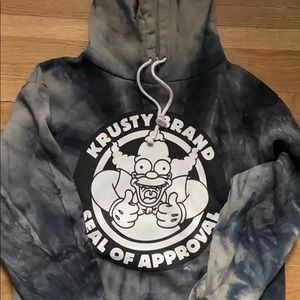 Drop Dead x The Simpsons Tie Dye Hoodie